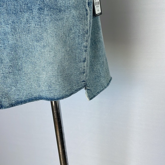 NWT Hudson Viper Stretchy Jean Skirt Size 28 Waist - Picture 4 of 13